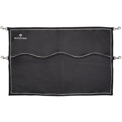 Hy Logo Horse Stable Guard Black/Grey (60cm x 95cm)
