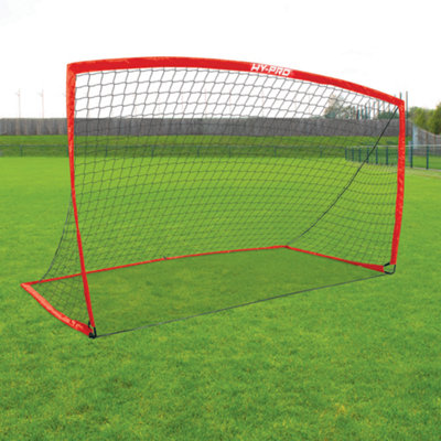 Strong Camel Portable Soccer Goal – Official Size, No Frame, Knotted PE Net, Training