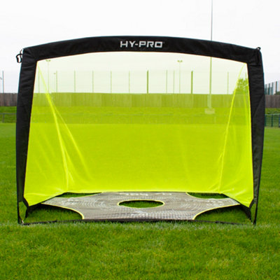 Hy-Pro 4ft x 3ft 2-in-1 Target Pop Up Flexi Football Goal, Portable ...