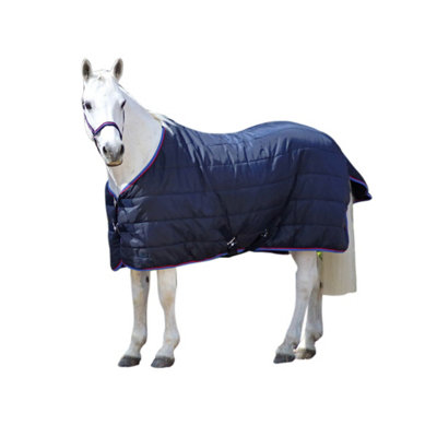 Hy Signature 250g Horse Stable Rug Navy/Red/Blue (5) Price Comparisons | Compare The Build