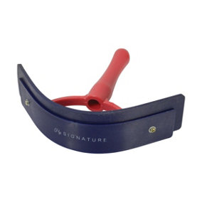 Hy Signature Horse Sweat Scraper Navy/Red (One Size)