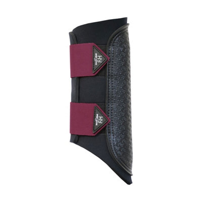 Hy Sport Active Horse Brushing Boots (Pack of 2) Vivid Merlot (L) Price Comparisons | Compare The Build