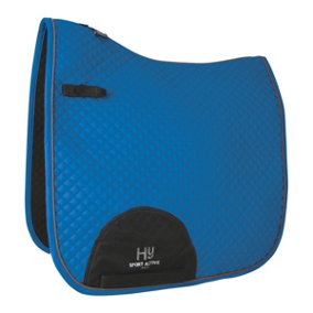 Hy Sport Active Horse Dressage Saddlepad Jewel Blue (Cob/Full)