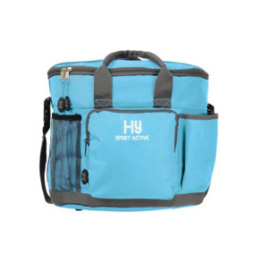 Hy Sport Active Horse Grooming Bag Sky Blue (One Size)