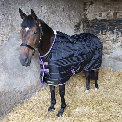 Hy StormX Original 200 Stable Rug Black/Purple/Yellow (6ft 6in) Price Comparisons | Compare The Build