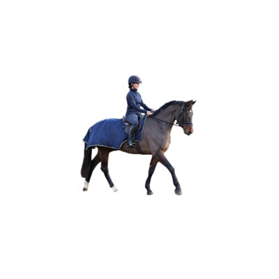 Hy StormX Original Cotton Horse Exercise Sheet Navy/Grey (5 9") Price Comparisons | Compare The Build
