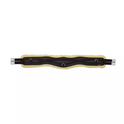 HyCOMFORT Fleece Horse Jumping Girth Black/Natural (52in) Price Comparisons | Compare The Build