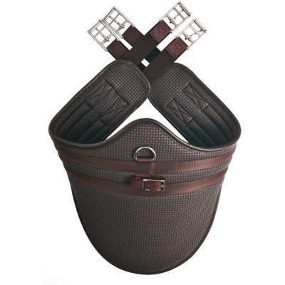HyCOMFORT Waffle Stud Girth Brown (44in) Price Comparisons | Compare The Build