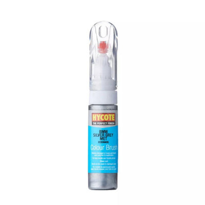 Hycote Colour Touch Up Brush Paint XCBM406 BMW Silver Grey (Metallic ...