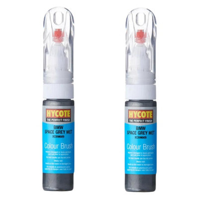 Hycote Colour Touch Up Brush Paint XCBM609 BMW Space Grey (Metallic) 12 ...