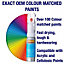 Hycote Colour Touch Up Brush Paint XCFD732 Ford Vision Blue (Metallic) 12.5ml