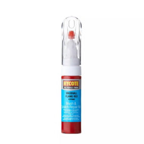 Hycote Colour Touch Up Brush Paint XCVX092 Vauxhall Flame Red 12.5mL Repair