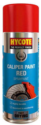 Hycote Red Paint Fast-Drying High Heat Brake Caliper 2.4 Litres 400mL ...