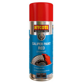 Hycote Red Paint Fast-Drying High Heat Brake Caliper 2.4 Litres 400mL x6