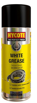 Hycote Workshop White Grease - 1.2 Litres Anti Corrosion 400mL x3 Perfect Finish