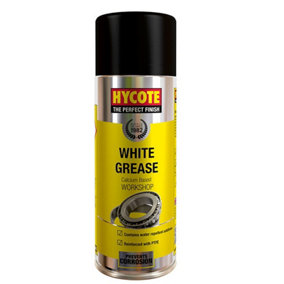 Hycote Workshop White Grease Anti Corrosion 800mL 400mL x2 Perfect Finish