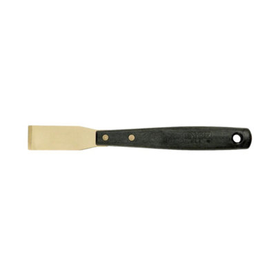 Hyde Plastic Scraper Tool - 1 3/8 Inch Wide Straight Scraper For Sealant And Caulking