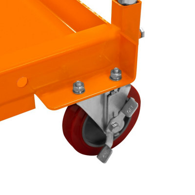30.5" Hydraulic Lift Table 770lbs Capacity Single Scissor