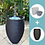 Hydria Elegant Vase Water Feature . Hydria + Capi Vase Planter - Turn Any Pot Into A Water Feature In Minute