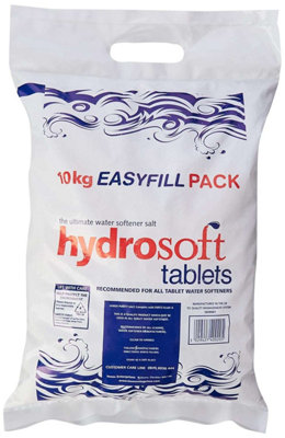 Hydrosoft Water Softener Salt Tablets 10kg | DIY at B&Q