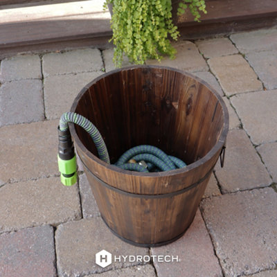 Hydrotech Premium Burst Proof Expandable Garden Hose - 15m / 50ft - Flexible Durable & Lightweight - Green - 4