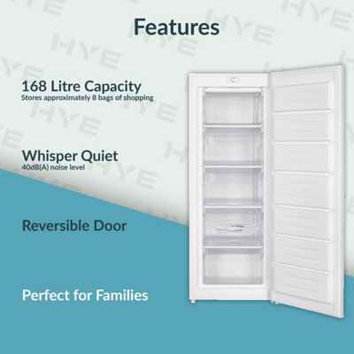 HYE 168 Litre 55cm Freezer - Static - White - RF01SDFR168W01