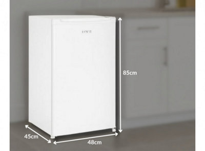 HYE 60 Litre 48cm Freezer - Under Counter - White - RF01UCFR60W01