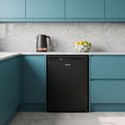 HYE 91L 55cm Under Counter Freezer - Black - RF01UCFR91B01