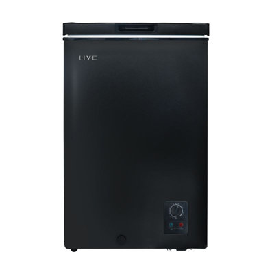 HYE 96 Litre Freestanding Chest Freezer 60cm - Black - RF01CF96B24