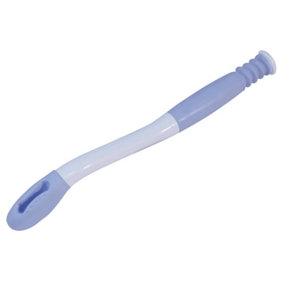 Hygienic Bottom Wiper Toilet Aid - Push Button Release for Tissue Paper or Wipes