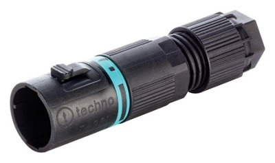 HYLEC - 2 Pole Micro-Connector Plug, IP68/IP69K, 5.8mm - 6.9mm Cable