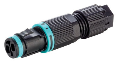 HYLEC - 2 Pole Micro-Connector Socket, IP68/IP69K, 5.8mm - 6.9mm Cable
