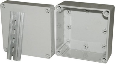 HYLEC - IP66 ABS Enclosure - 125x125x75mm Price Comparisons | Compare The Build