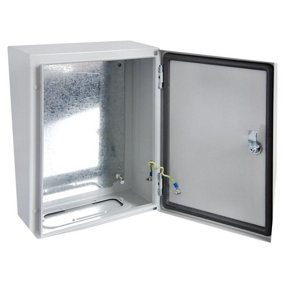 HYLEC - IP66 Steel Wall Mount Enclosure with 3 Year Corrosive Guarantee - 250x200x130mm