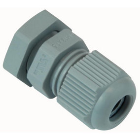 HYLEC - Nylon IP68-Rated Cable Gland M12 6mm Grey