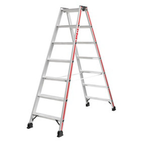 Hymer 4024 Double Sided Step Ladder - 2 x 7 Tread (3.12m)