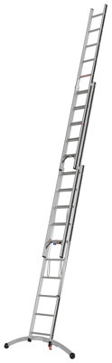 Hymer AluPro Black Line 'Smart Base' Combination Ladder - 3x10 Rung (6.62m)