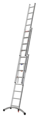 Hymer AluPro Black Line 'Smart Base' Combination Ladder - 3x8 Rung (5.21m)