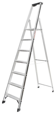 Hymer Blackline Platform Ladder Steps - 7 Tread (3.58m) Made in Germany