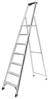 Hymer Blackline Platform Ladder Steps - 7 Tread (3.58m)