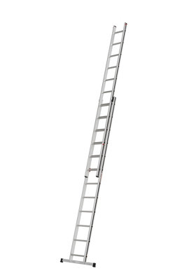 Hymer Double Extension Ladder - 2x12 Rung - Made in Germany