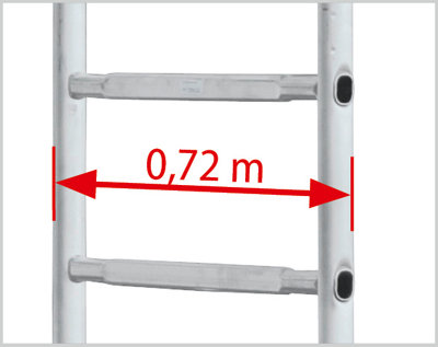 Hymer Folding Scaffold Tower - Module 1+2 - 2.65m Platform Height (4 ...