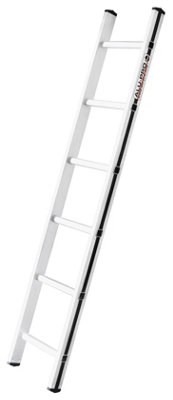 Hymer Single Ladder Aluminium - 6 Rung - Made in Germany