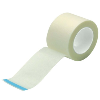 HypaPlast Microporous Tape Self Adhesive Easy Tear Dressing Tape 1.25cm x 5m