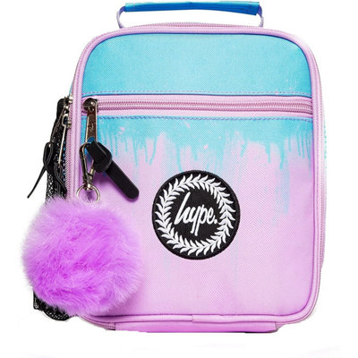 Hype Drips Lunch Bag Lilac/Blue (One Size) DIY at B&Q