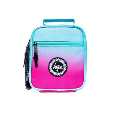 Hype Fade Lunch Bag Pastel Blue Hot Pink One Size DIY at B Q