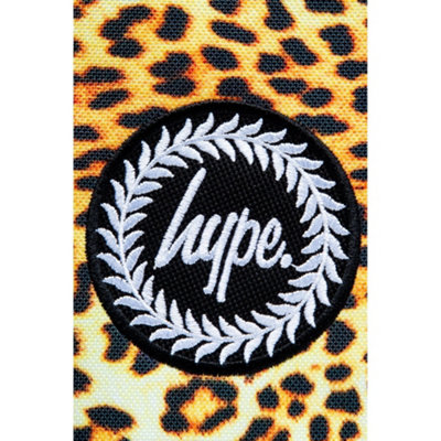 Hype Leopard Print Lunch Bag Beige/Brown/Black (One Size)