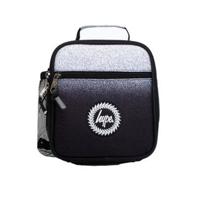 Hype Mono Speckle Fade Lunch Box White Black One Size DIY at B Q