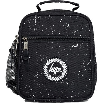 Hype Speckle Lunch Bag Black/White (One Size) DIY at B&Q