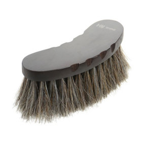 HySHINE Deluxe Half Round Brush With Horse Hair May Vary (One Size)